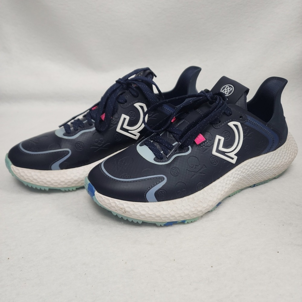 G/FORE MG4X2 Debossed TPU Golf Cross Trainer GLF000017 Womens US 9 Blue Shoes